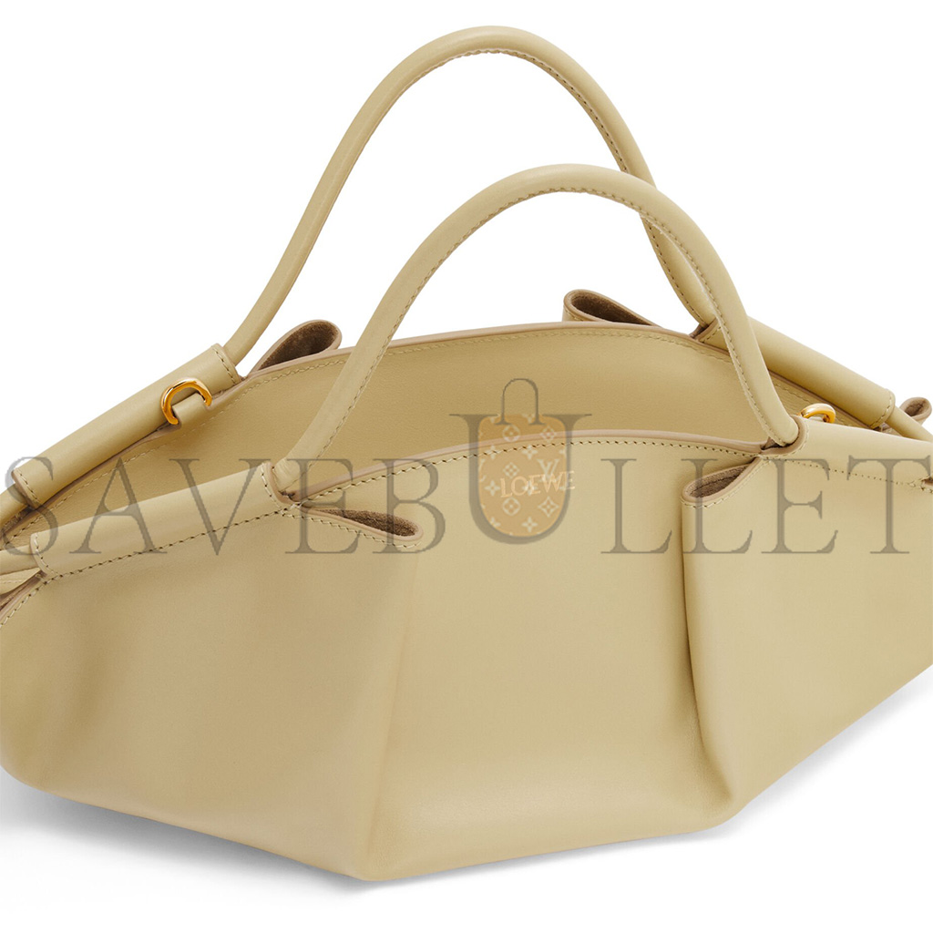 LOEWE SMALL PASEO BAG IN SHINY NAPPA CALFSKIN A709P48X02 (35x21x11.5cm)